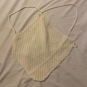 Knit Backless Napkin Top